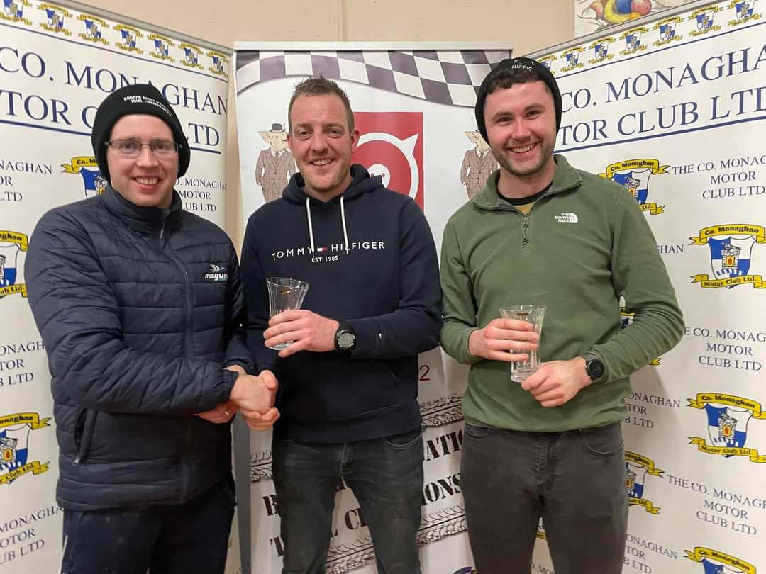 1st Novice Shane Maguire and Adam Langan